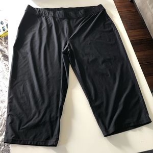Black xersion exercise pants 3X